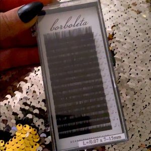 Borboleta Volume Eyelash Exten L curl 0.07 7-15mm